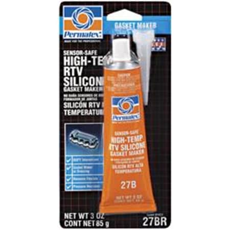 Permtx-Lockt Sensor-Safe High-Temp Rtv Silicone Gasket- 3 Oz. P13-81422